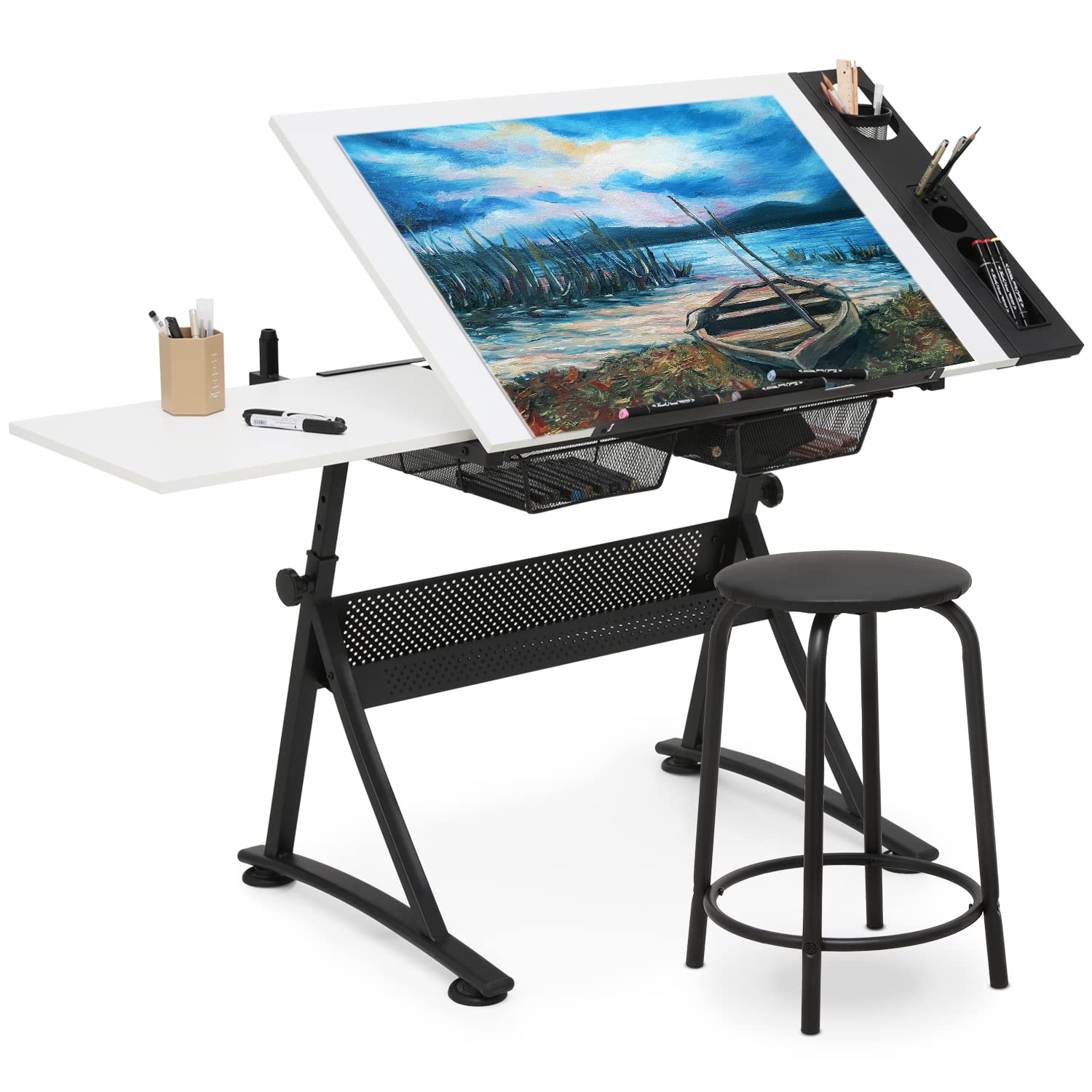 Art Deco Drafting Table, Heigh - Art & Craft Jojo avaliação e preço