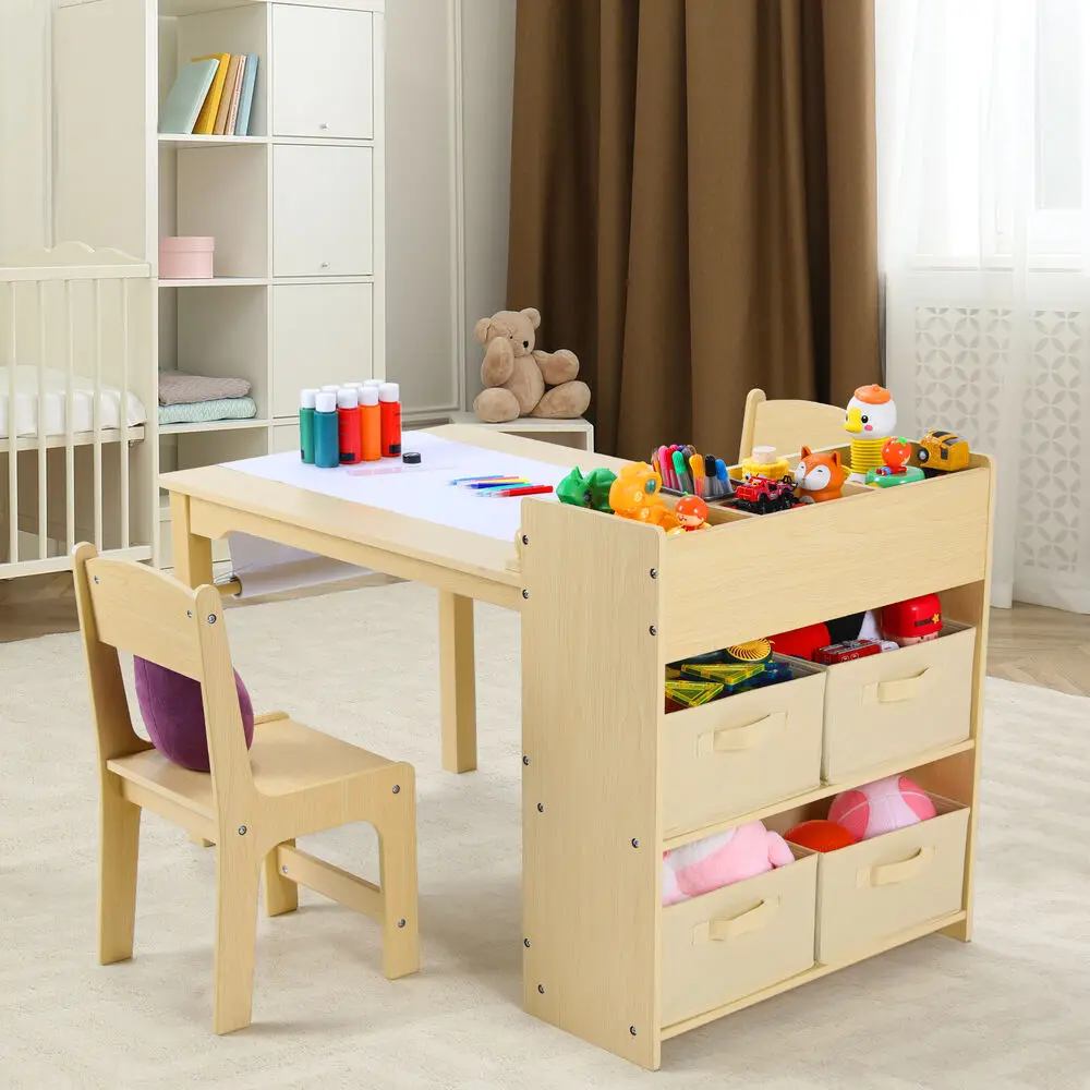 Kids Art Table and Chair Set w - Art Craft Quotes avaliação e preço