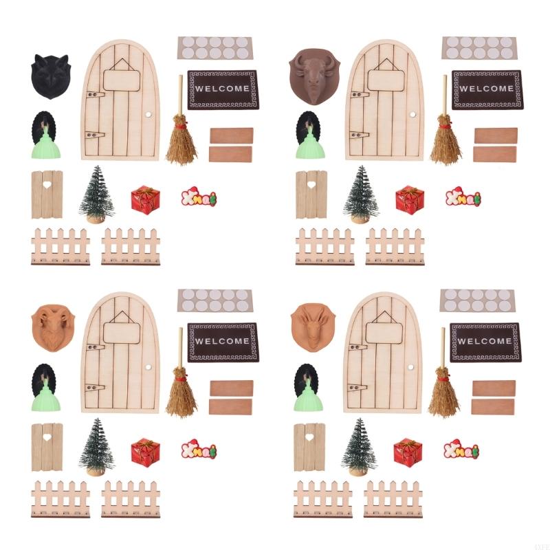 Dollhouses Miniature Christmas - Art Craft Door avaliação e preço