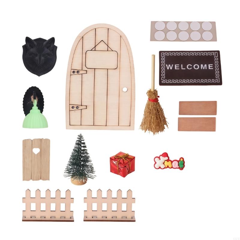 Dollhouses Miniature Christmas - Art Craft Door avaliação e preço