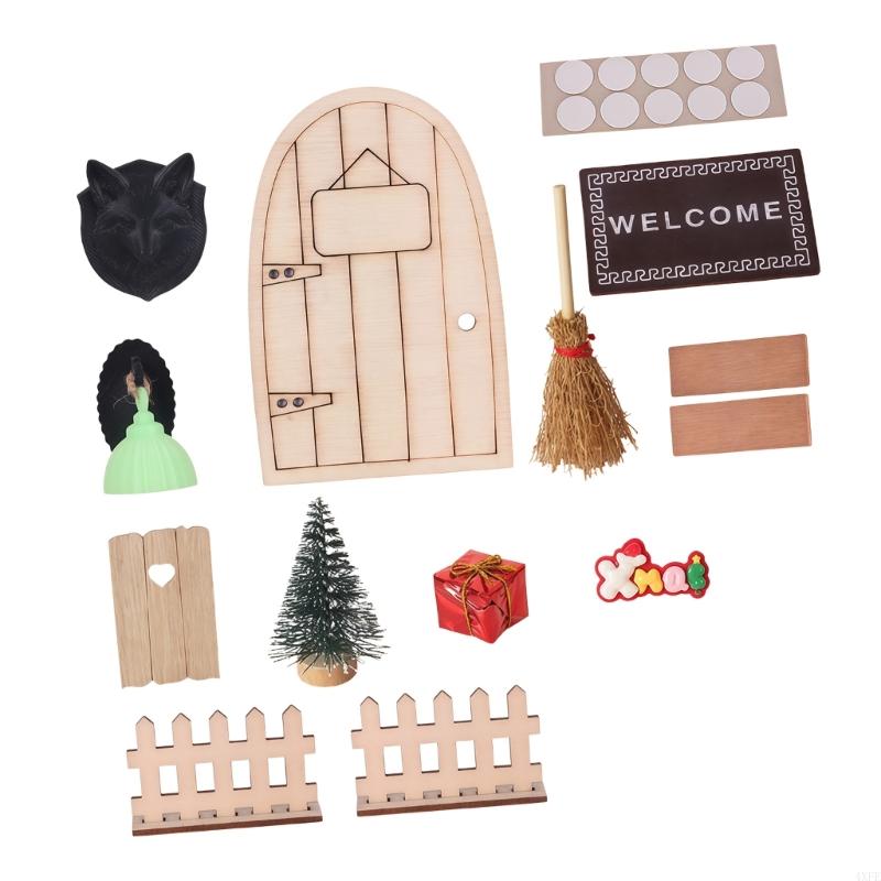 Dollhouses Miniature Christmas - Art Craft Door avaliação e preço