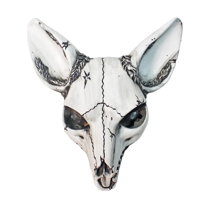 Stereo Fox Skull Wall Hanging  - Art Craft Bar avaliação e preço