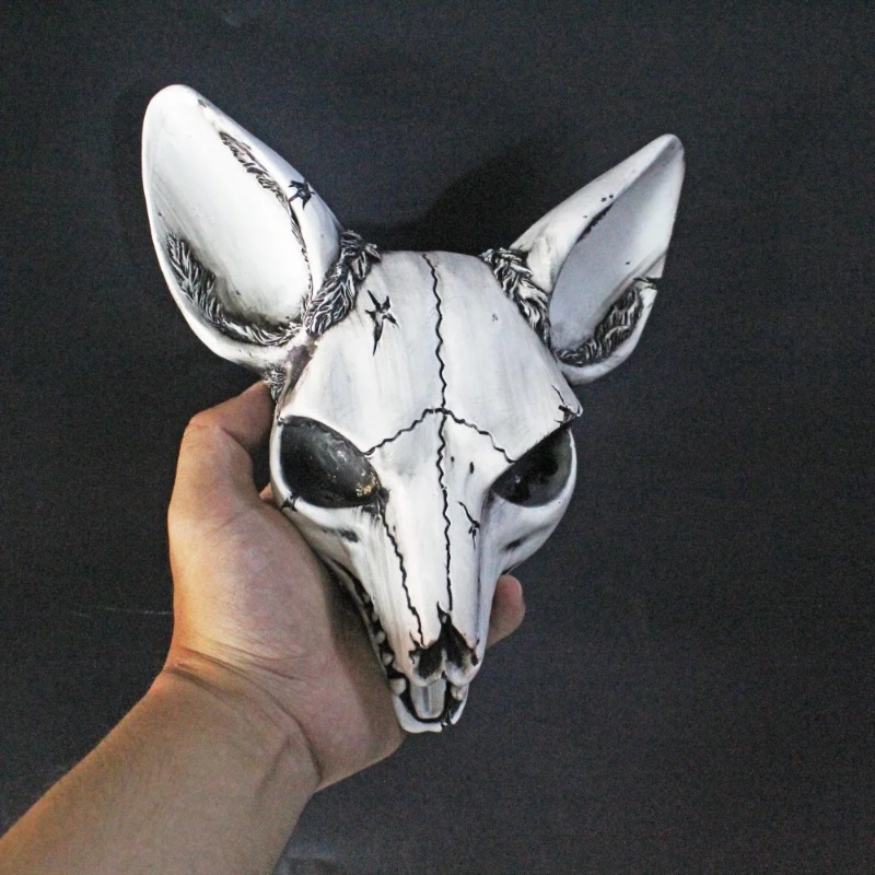 Stereo Fox Skull Wall Hanging  - Art Craft Bar avaliação e preço