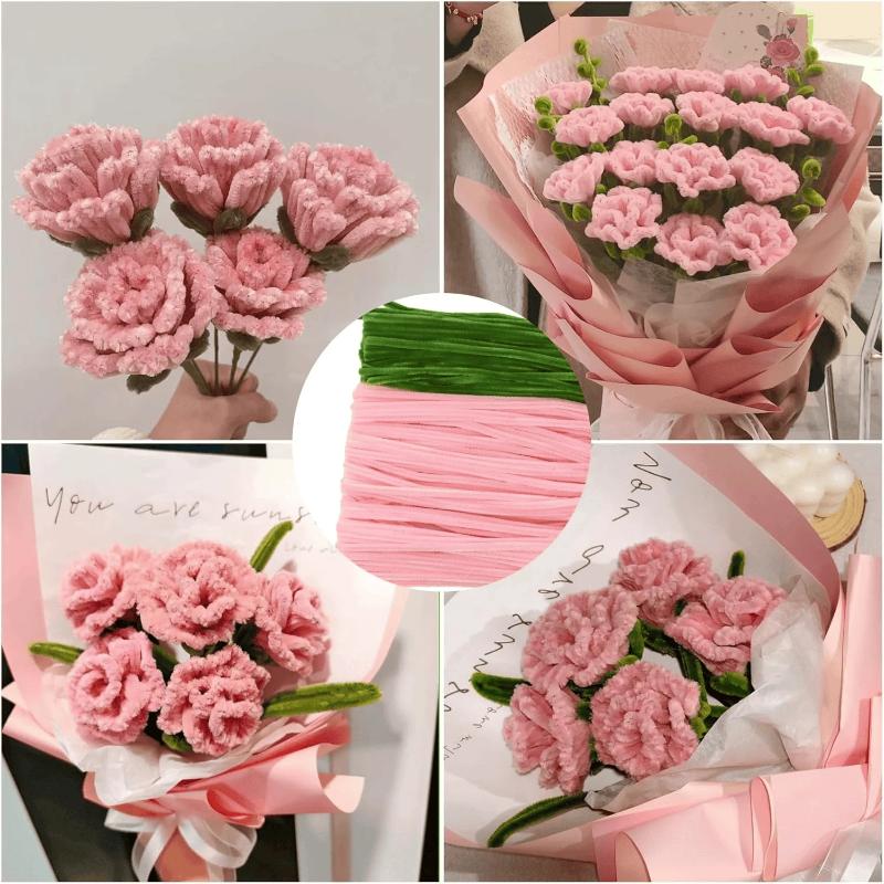 200/300Pcs Chenille Stems 30cm - Art Craft Flower Making avaliação e preço