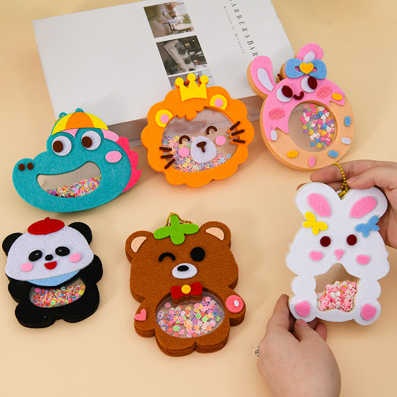 DIY Animal Shake Pendant Art C - Art Craft 3 Year Old avaliação e preço
