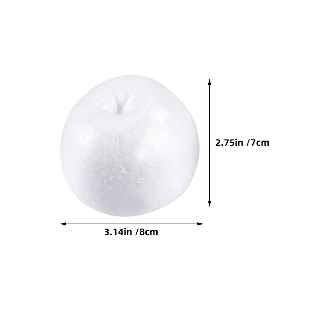 6Pcs Cute Whimsical White Foam - Art Craft School avaliação e preço