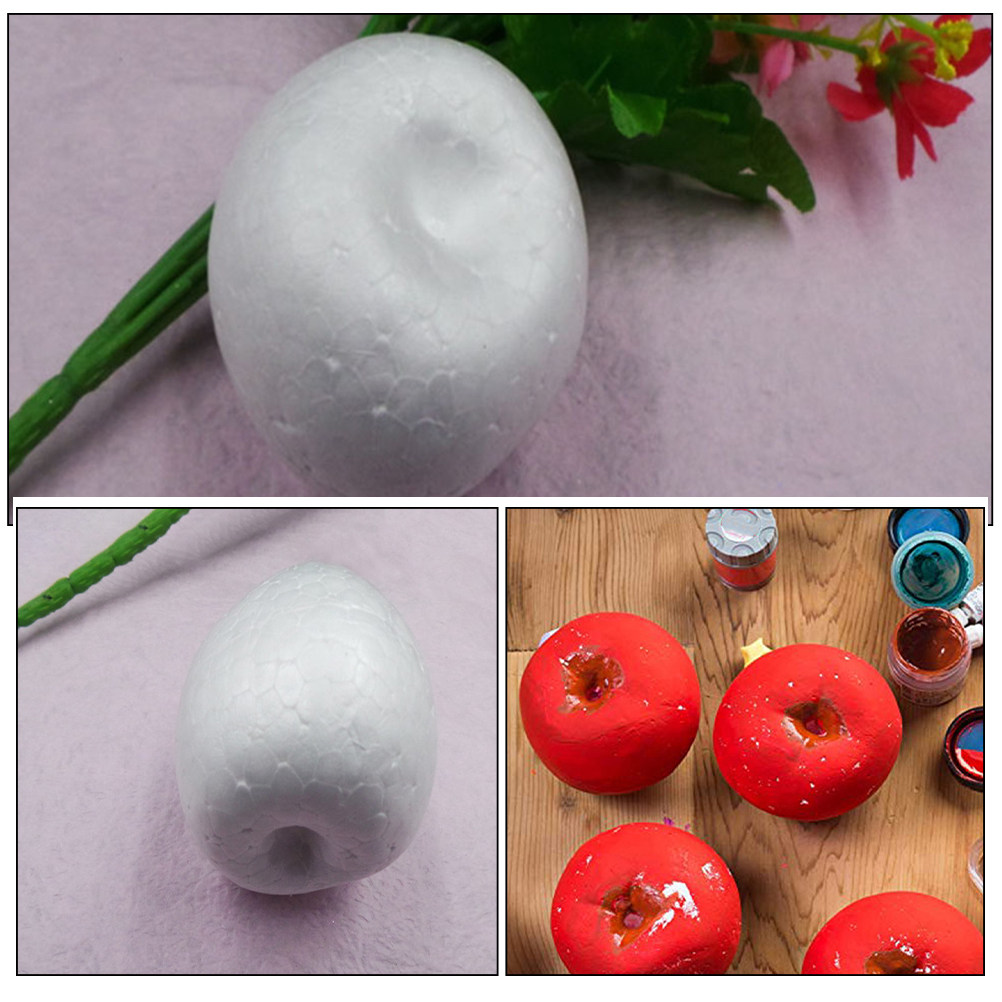 6Pcs Cute Whimsical White Foam - Art Craft School avaliação e preço