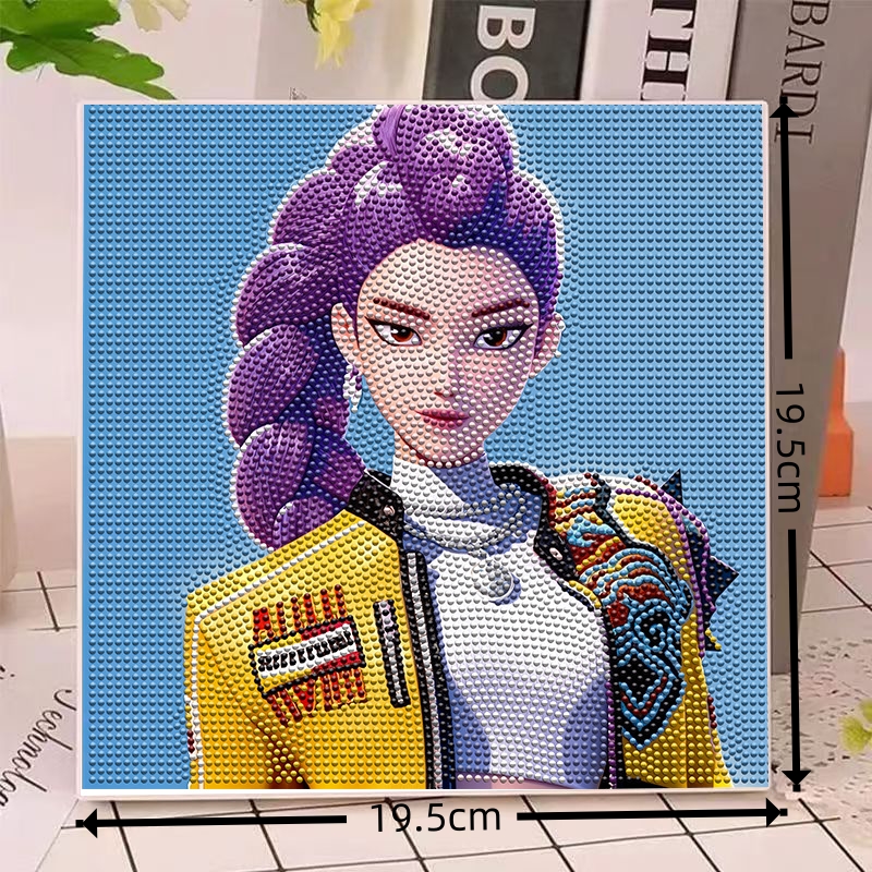Anime Gilrs Lumi Mila Zoi K-po - Art Craft Gifts avaliação e preço