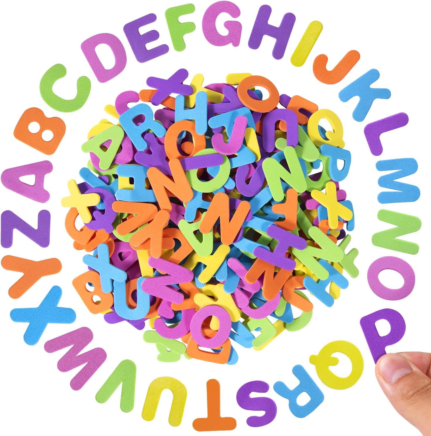 156-468pcs Foam Letter Sticker - Art Craft 3 Year Old avaliação e preço