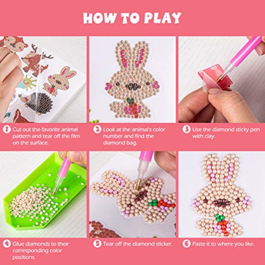 Diamond Art Kits for Boys and  - Art Craft Kits For Adults avaliação e preço