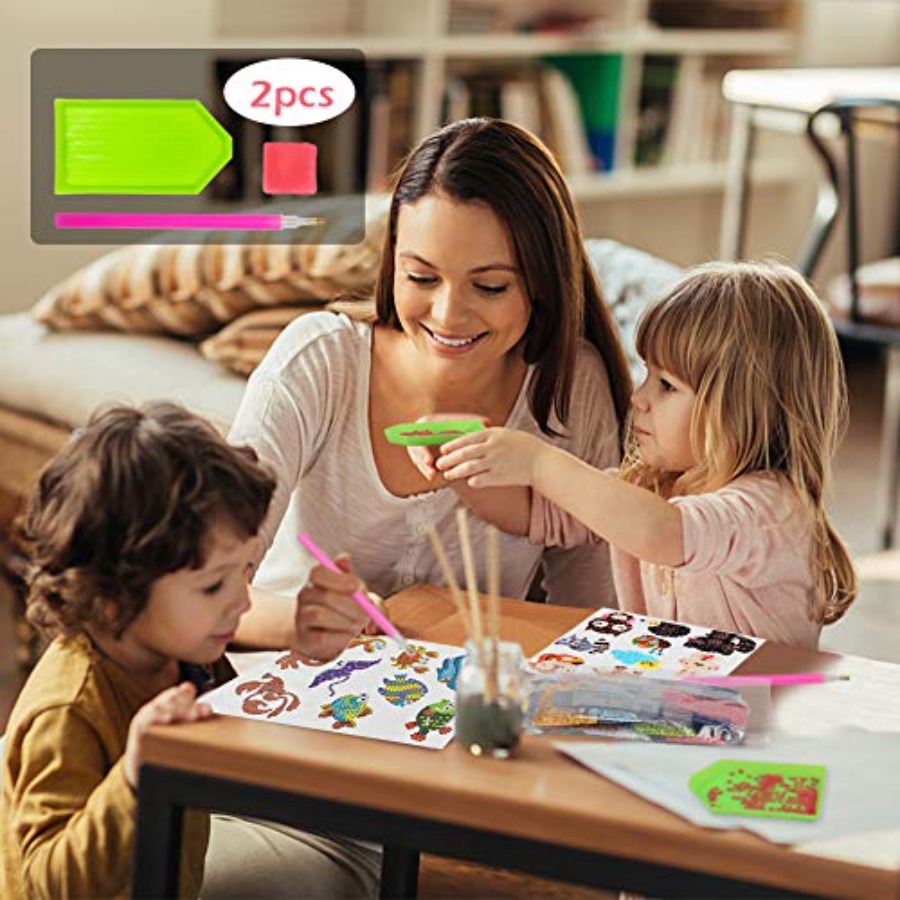 Diamond Art Kits for Boys and  - Art Craft Kits For Adults avaliação e preço