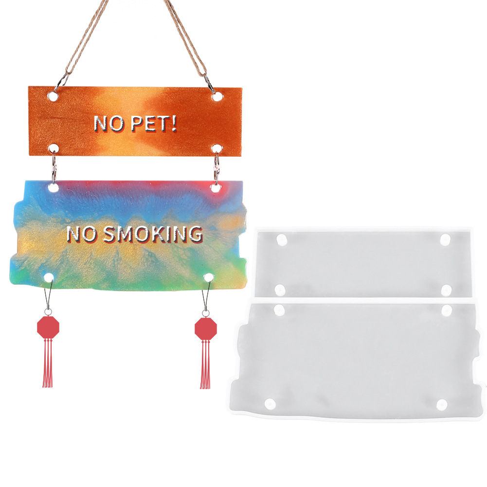 1PC Double Clear Silicone Indi - Art Craft Door avaliação e preço