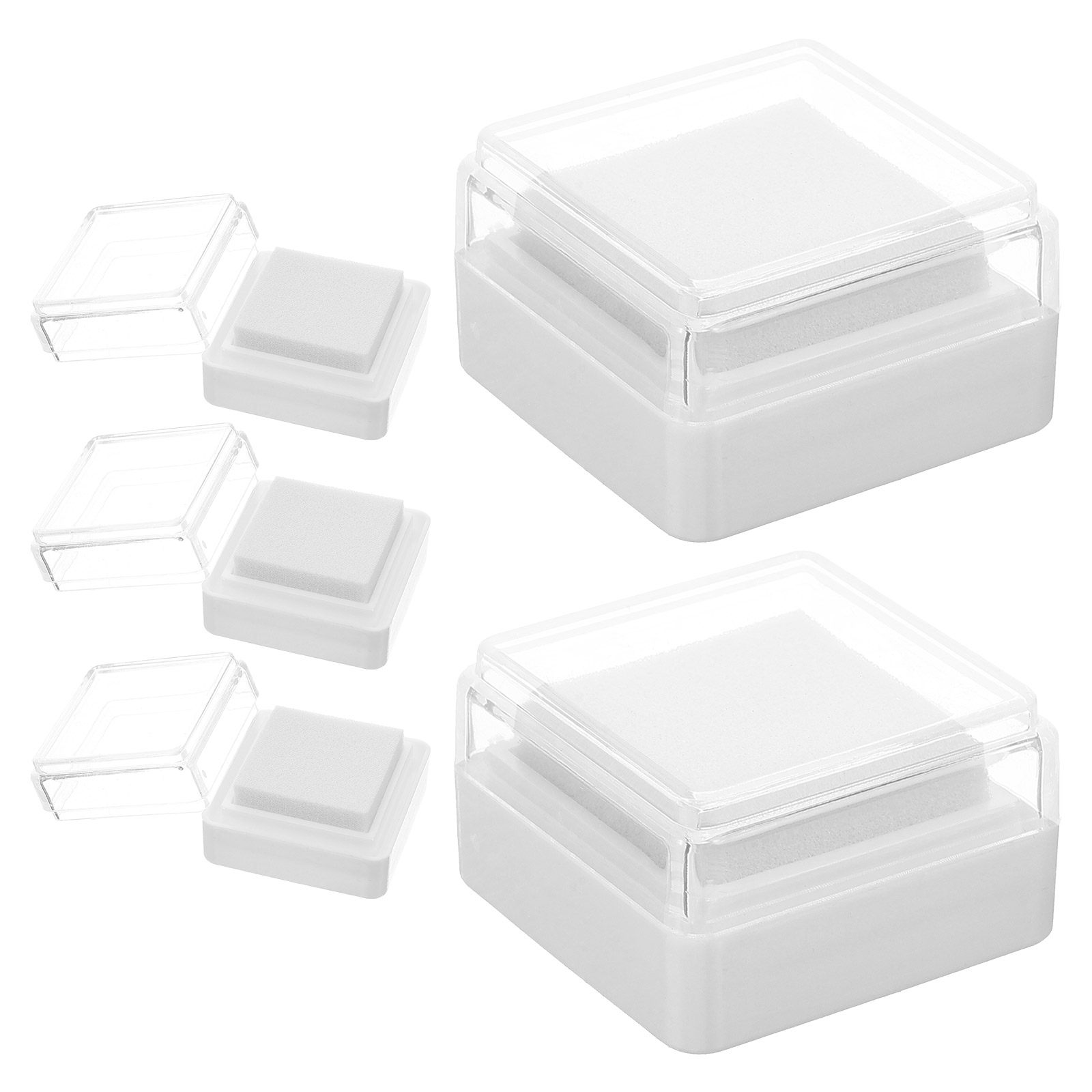 5Pcs Blank Ink Pad Safe No Bur - Art Craft Journal avaliação e preço