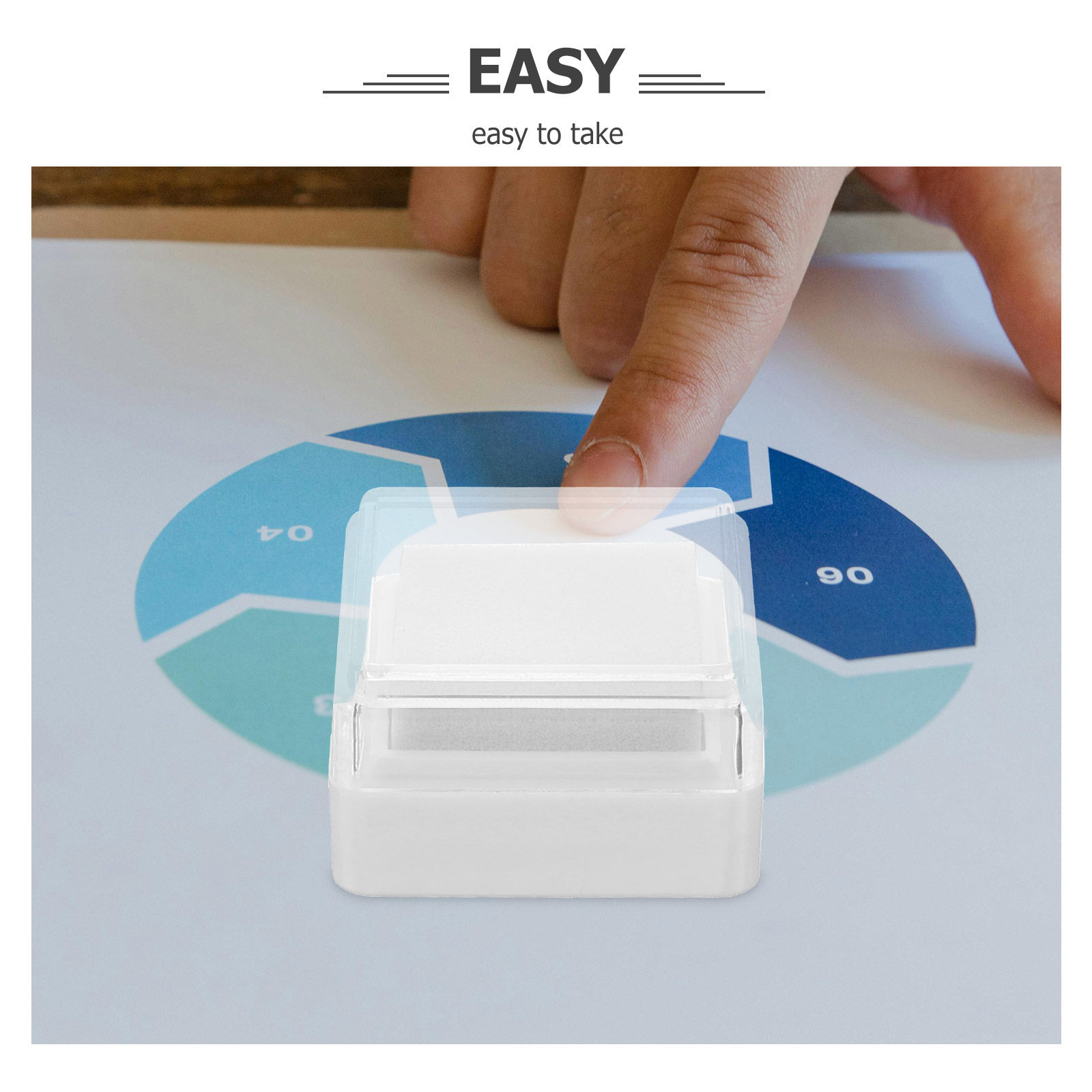 5Pcs Blank Ink Pad Safe No Bur - Art Craft Journal avaliação e preço