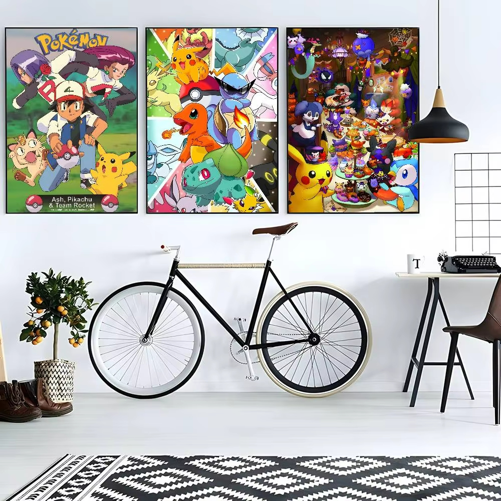 1pc frameless Cartoon Pokemon  - Art Craft Resin avaliação e preço
