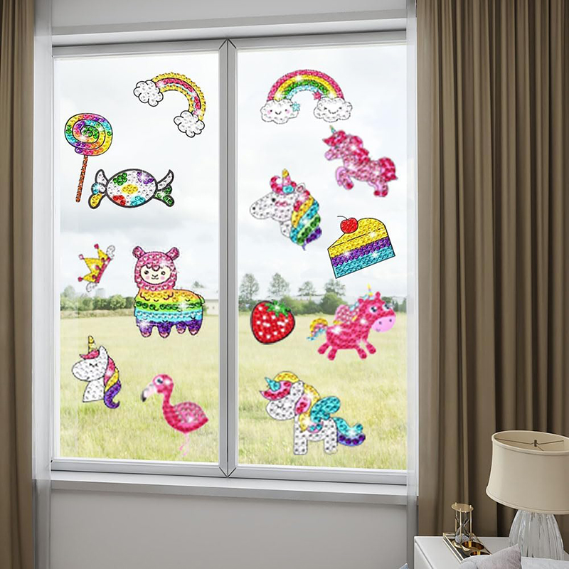 Make Diamond Stickers Kids 5D  - Art Craft Ideas For Kids avaliação e preço
