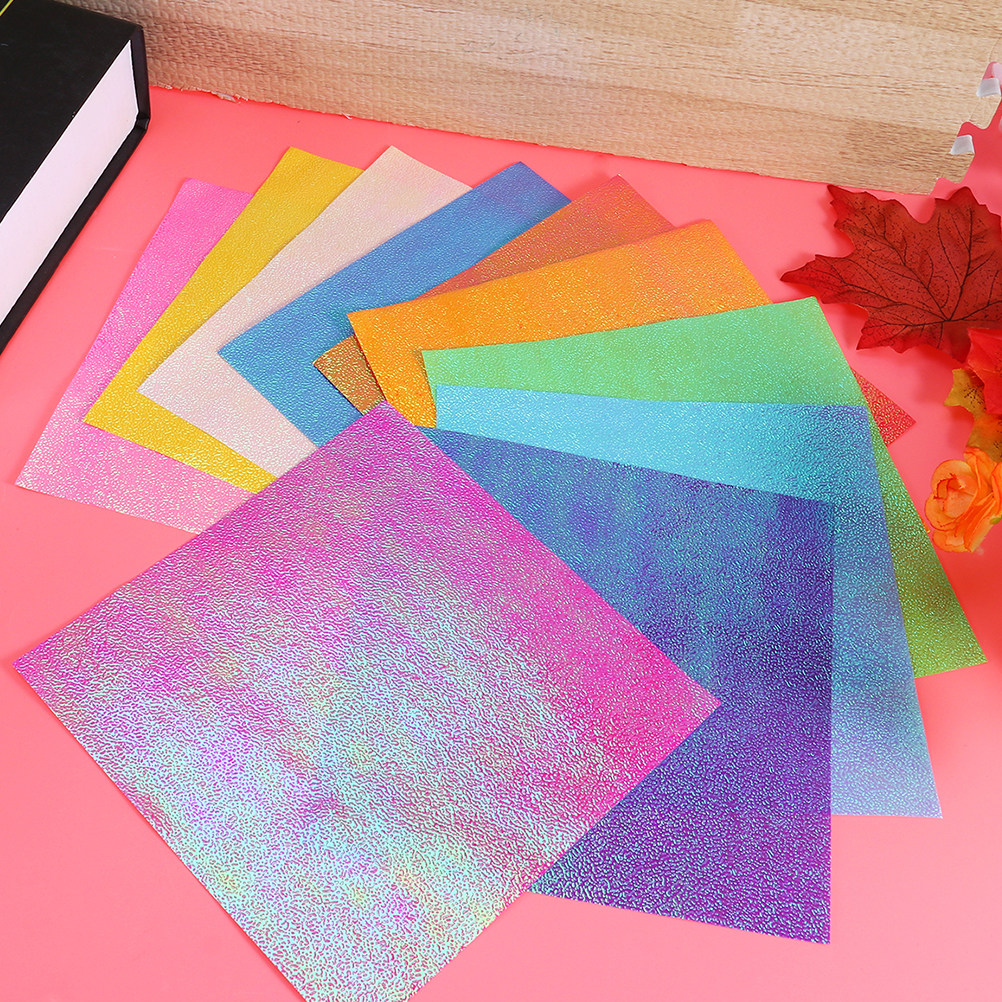 200 Sheets Pearlescent Origami - Art Craft With Paper avaliação e preço
