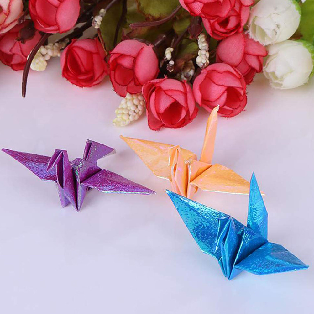 200 Sheets Pearlescent Origami - Art Craft With Paper avaliação e preço