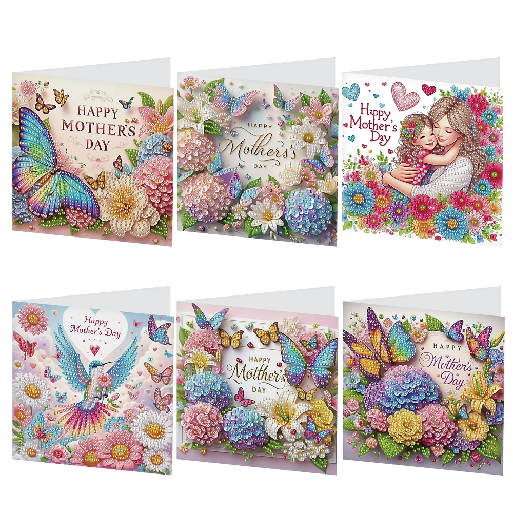 6Pcs Diamond Art Painting Gree - Art Craft Kit avaliação e preço