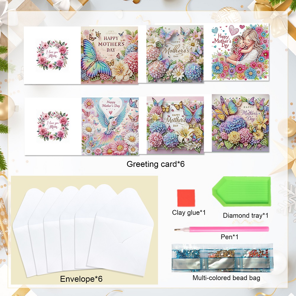 6Pcs Diamond Art Painting Gree - Art Craft Kit avaliação e preço