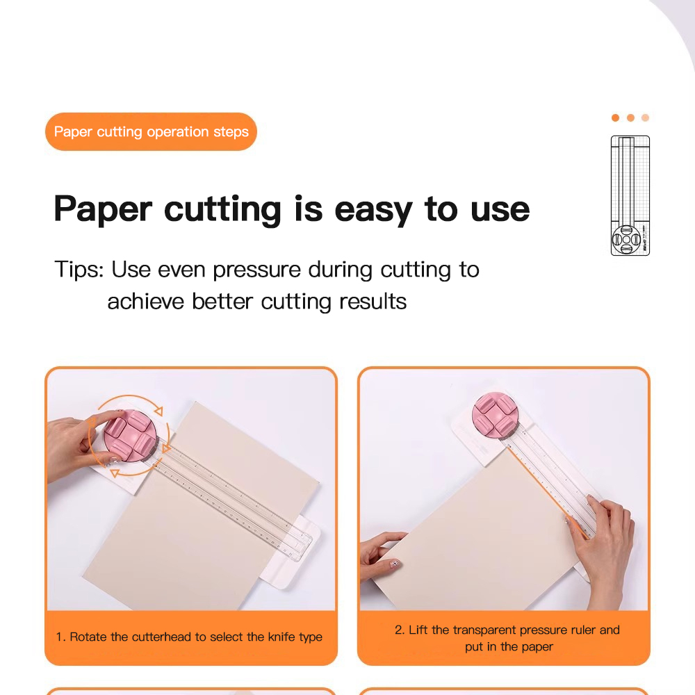 1pcs Mini Paper Trimmer Paper  - Art Craft With Paper avaliação e preço