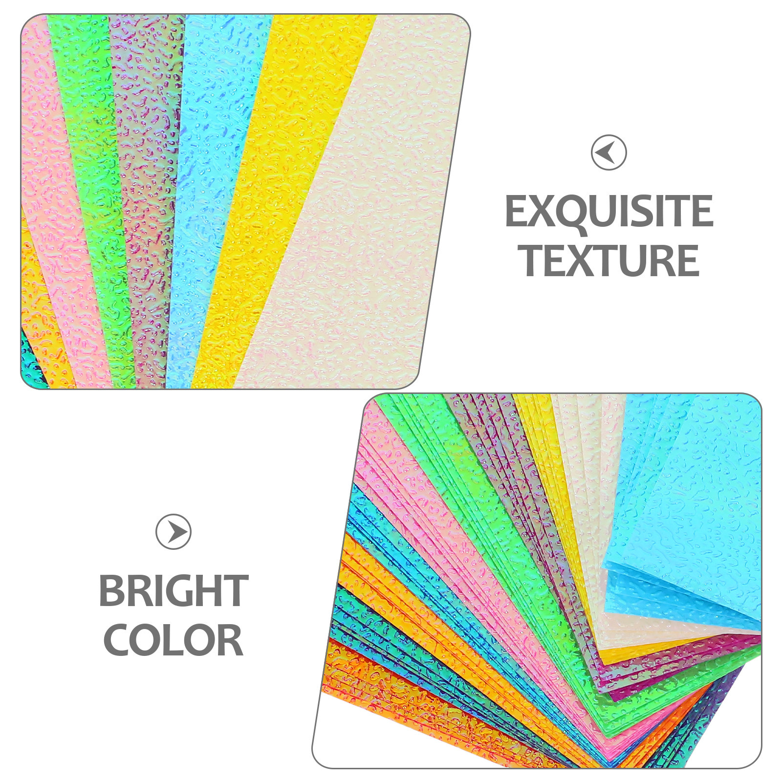 50Pcs Shimmering Iridescent Pa - Art Craft School avaliação e preço