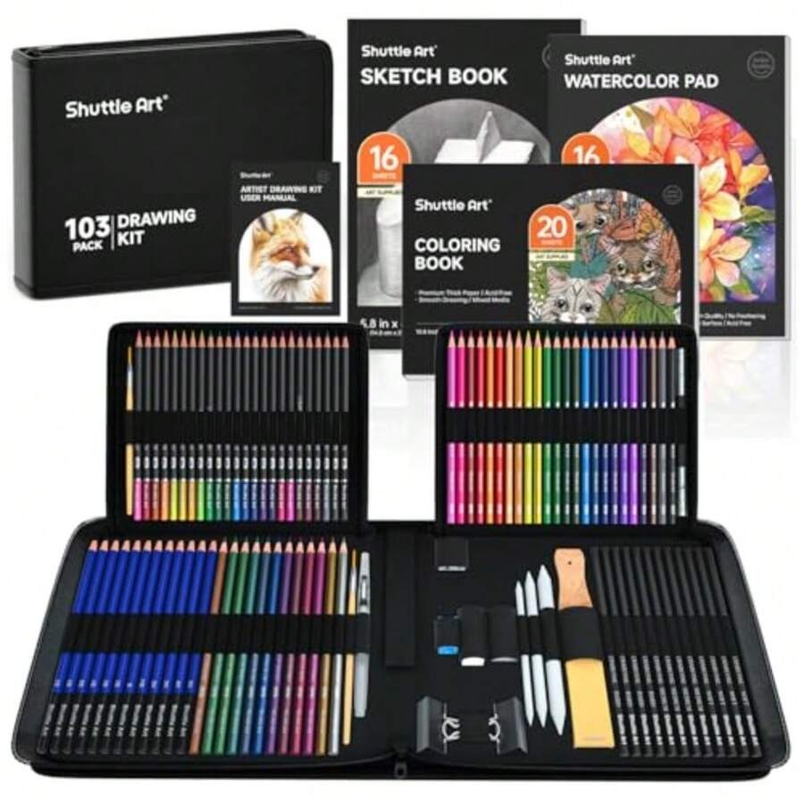PCS Drawing Kit, Professional  - Colored Pencil Professional avaliação e preço