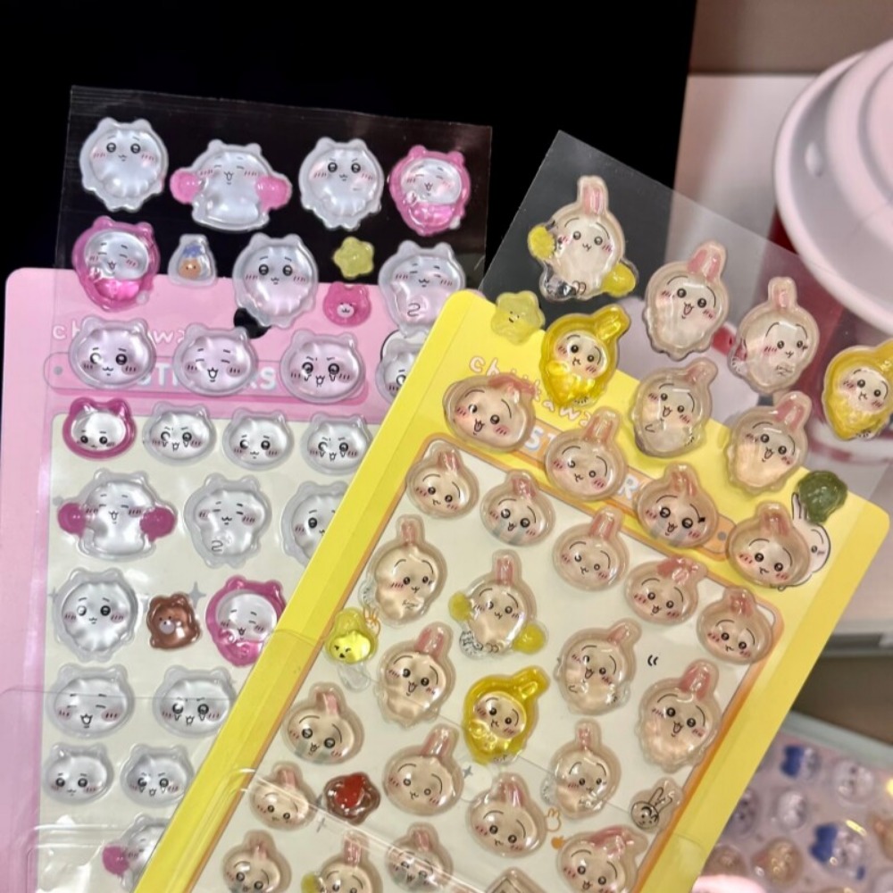 Cute Chiikawa 3D Crystal Embos - Art Craft Journal avaliação e preço