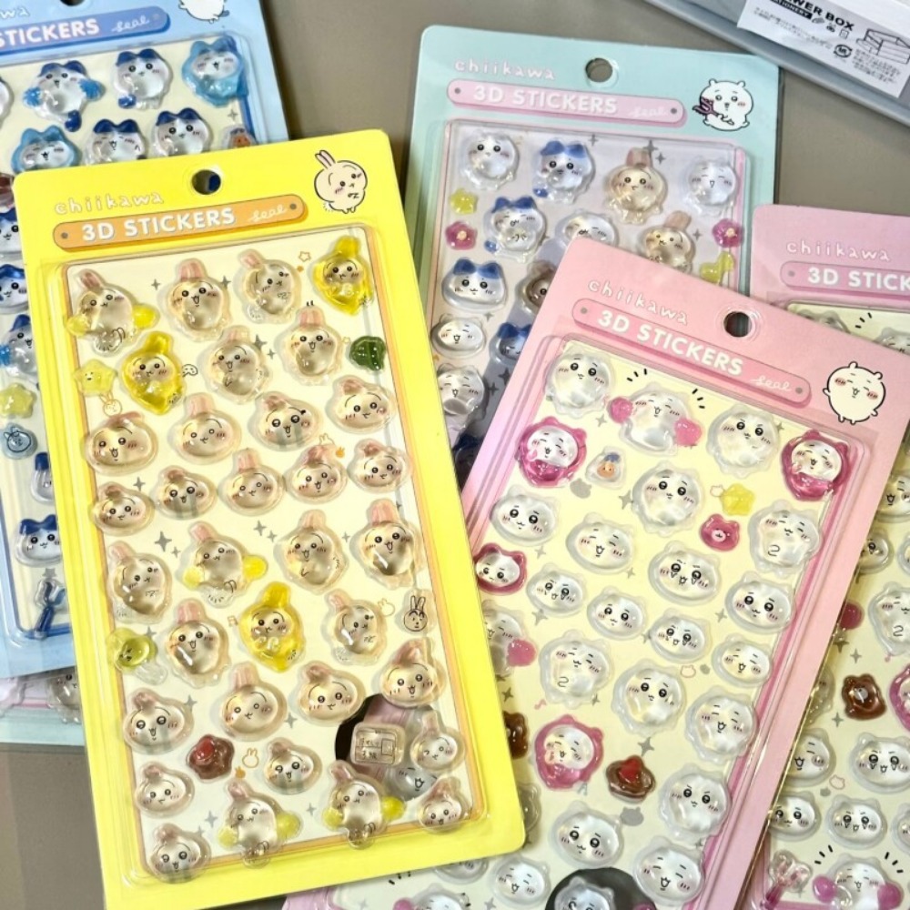 Cute Chiikawa 3D Crystal Embos - Art Craft Journal avaliação e preço