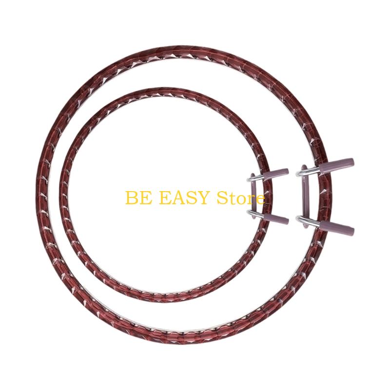 E28F 2 Pack Acrylic Craft Hoop - Art Craft Description avaliação e preço