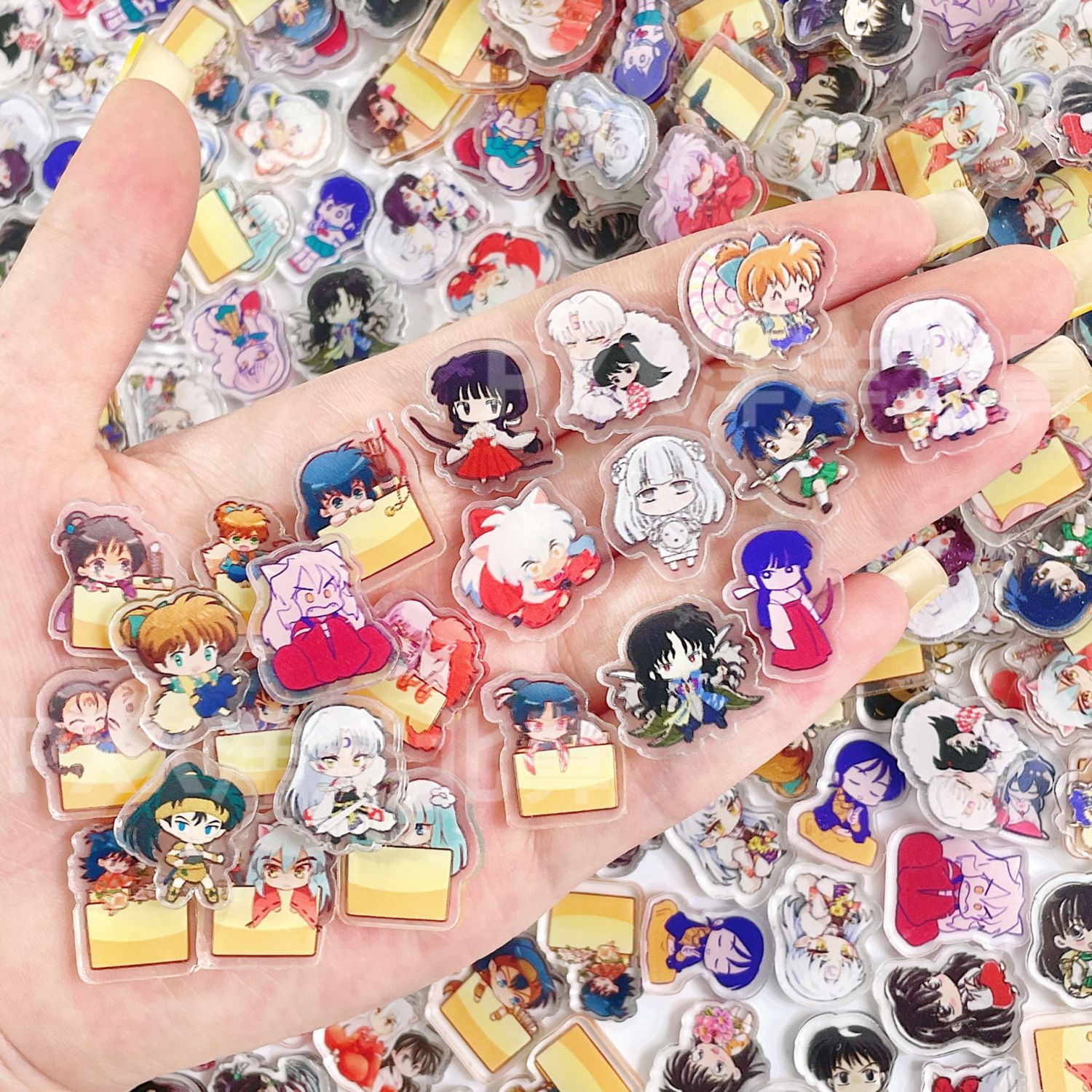 50/100Pcs 1/2cm Mini Inuyasha  - Art Craft Store avaliação e preço
