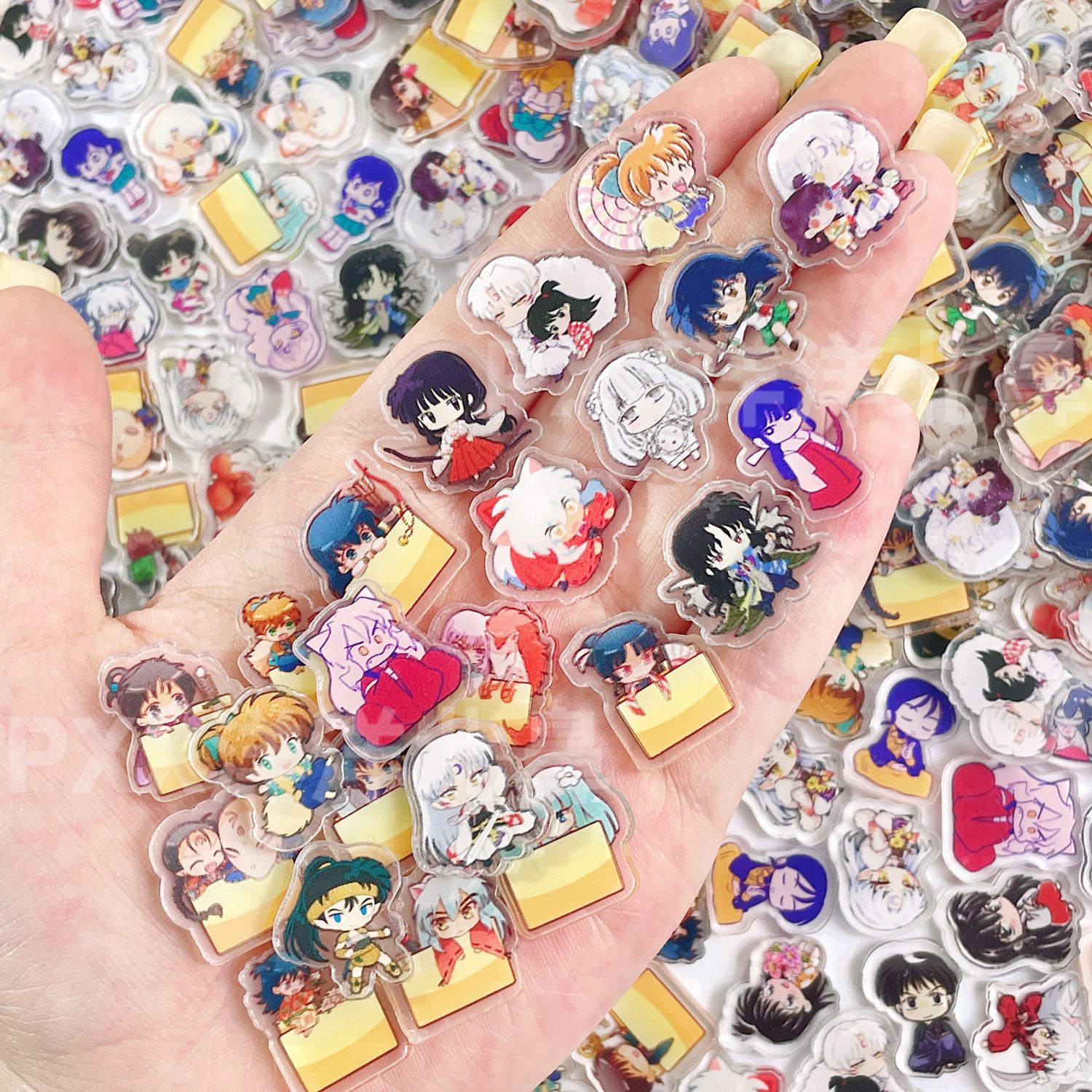 50/100Pcs 1/2cm Mini Inuyasha  - Art Craft Store avaliação e preço