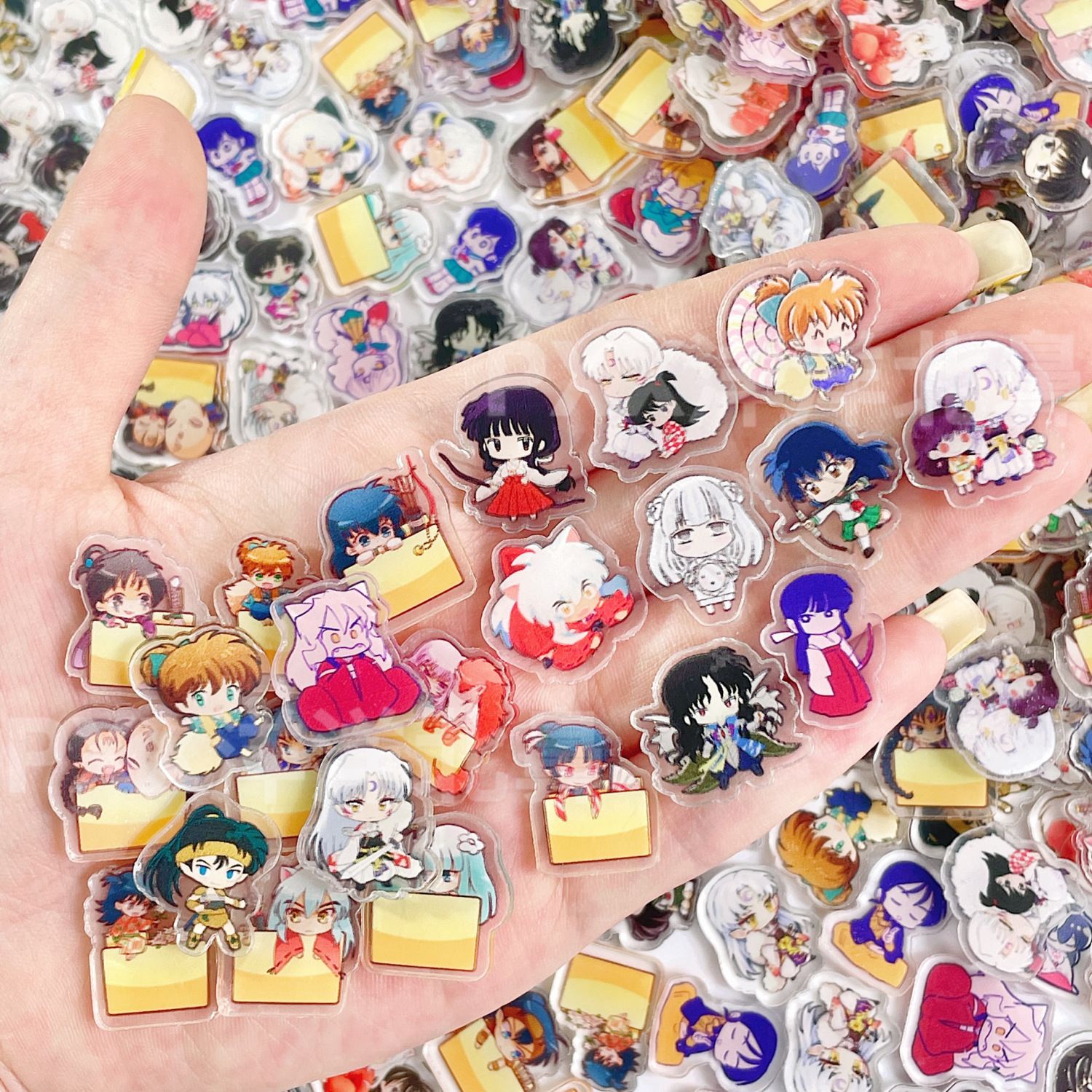 50/100Pcs 1/2cm Mini Inuyasha  - Art Craft Store avaliação e preço