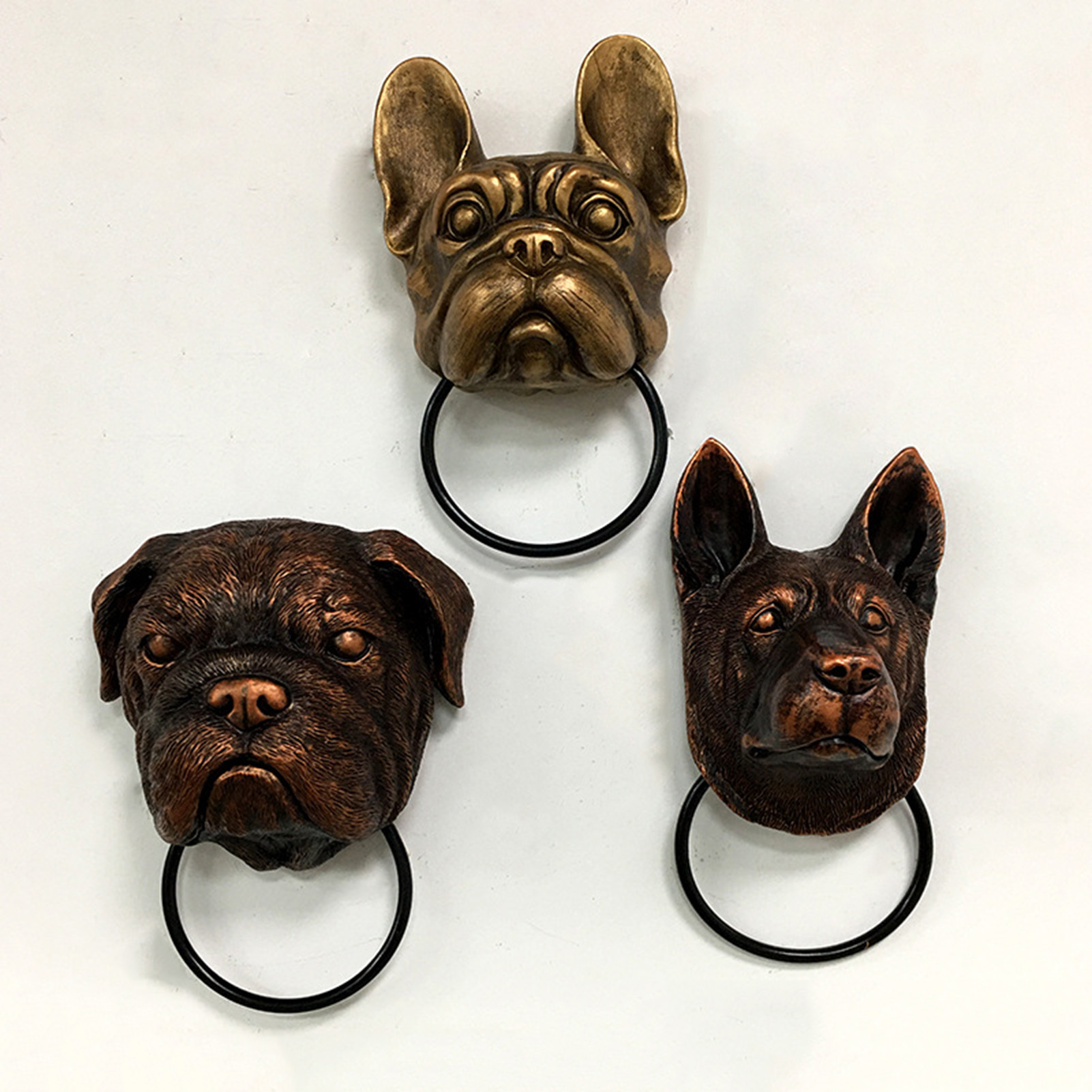 Creative Animals Head Door Kno - Art Craft Door avaliação e preço