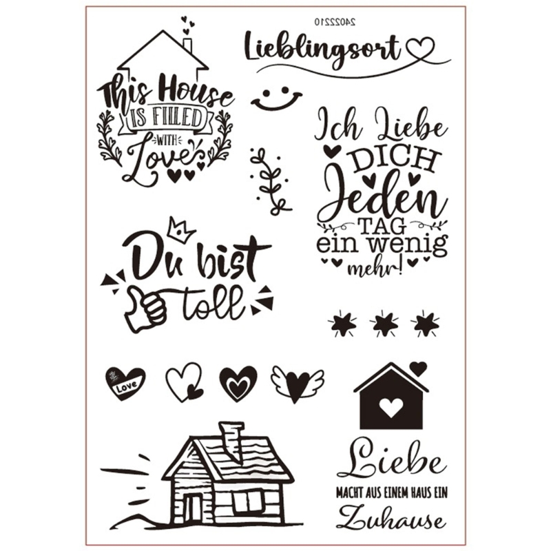 German Rub On Sticker Water Tr - Art Craft 3 Year Old avaliação e preço