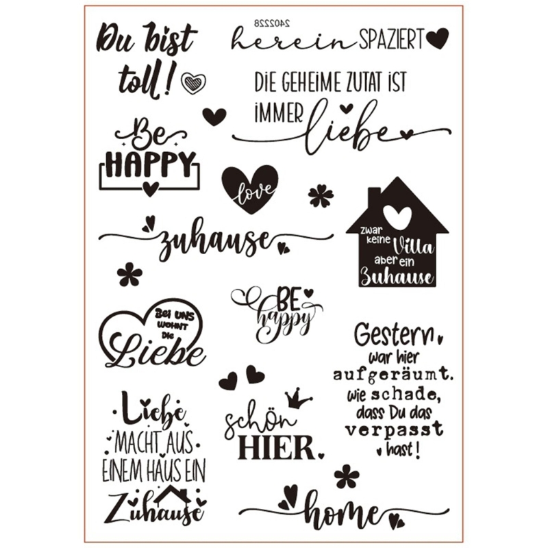 German Rub On Sticker Water Tr - Art Craft 3 Year Old avaliação e preço
