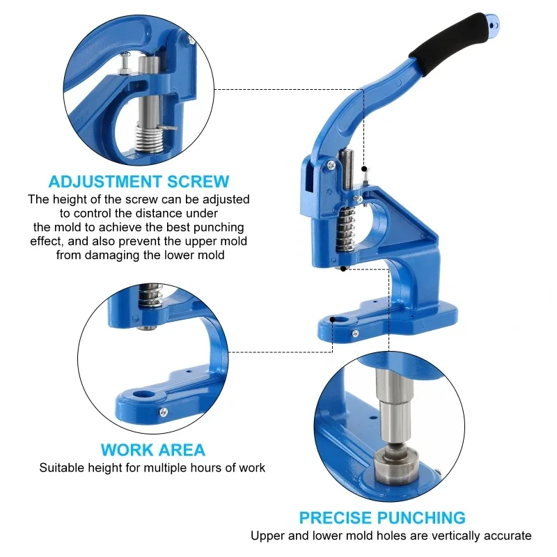 Grommet Eyelet Machine Hand Pr - Art Craft Description avaliação e preço