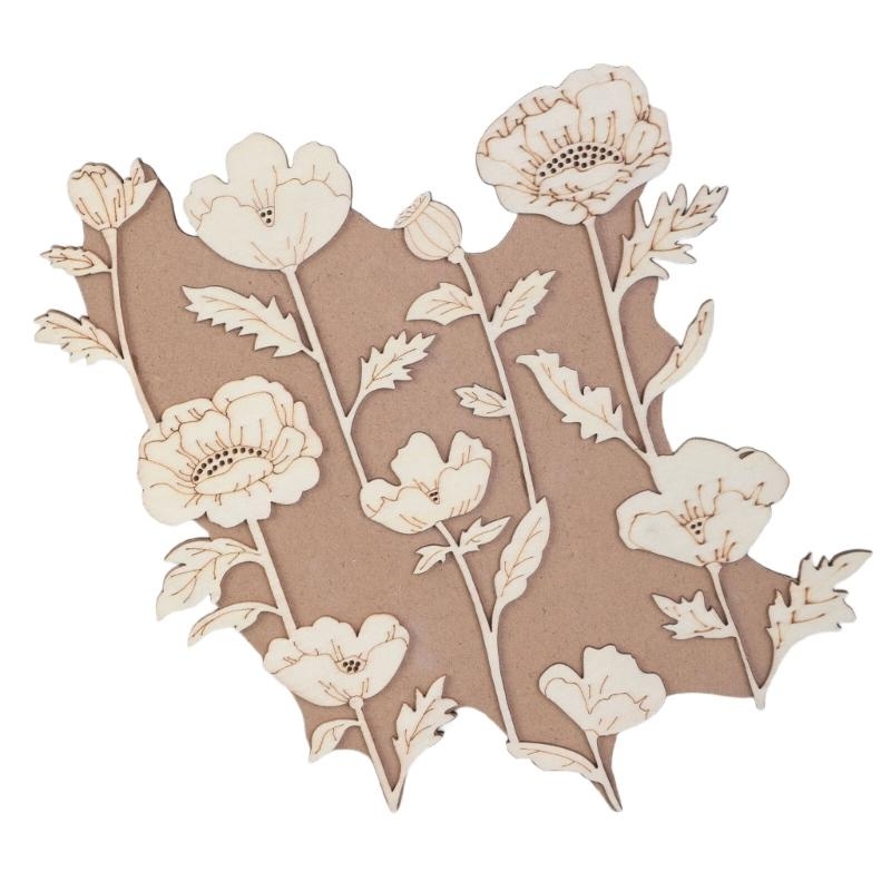 Stamp Plant Decorative Stamp F - Art Craft Description avaliação e preço