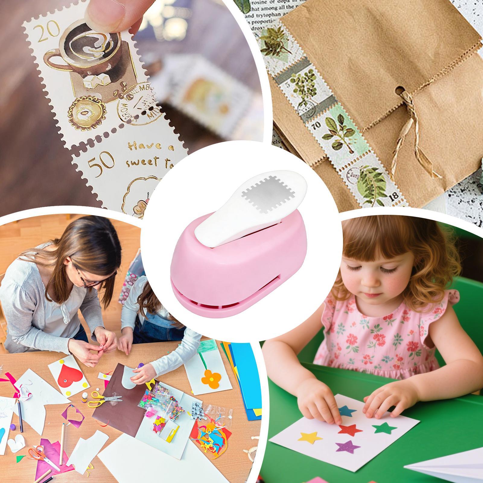 Postage Stamp Puncher Kids Adu - Art Craft Journal avaliação e preço