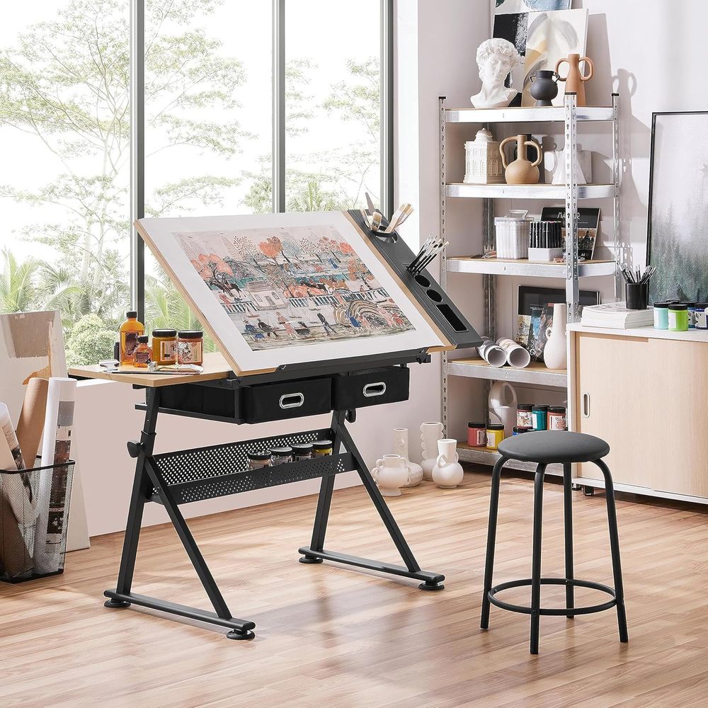 Height Adjustable Drating Tabl - Art & Craft Jojo avaliação e preço
