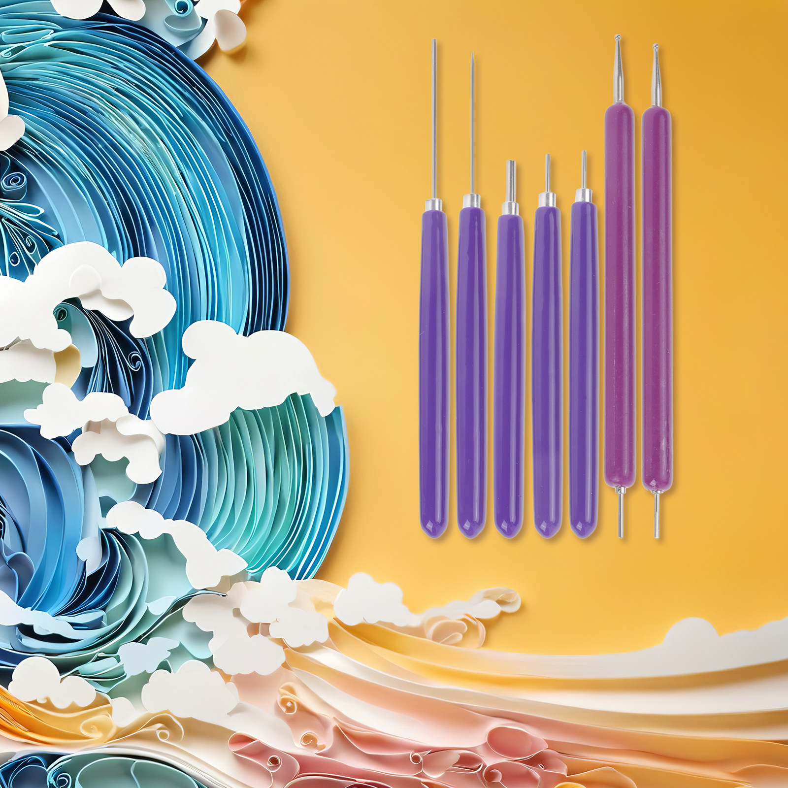 1Set Paper Quilling Tool Set R - Craft And Art Difference avaliação e preço