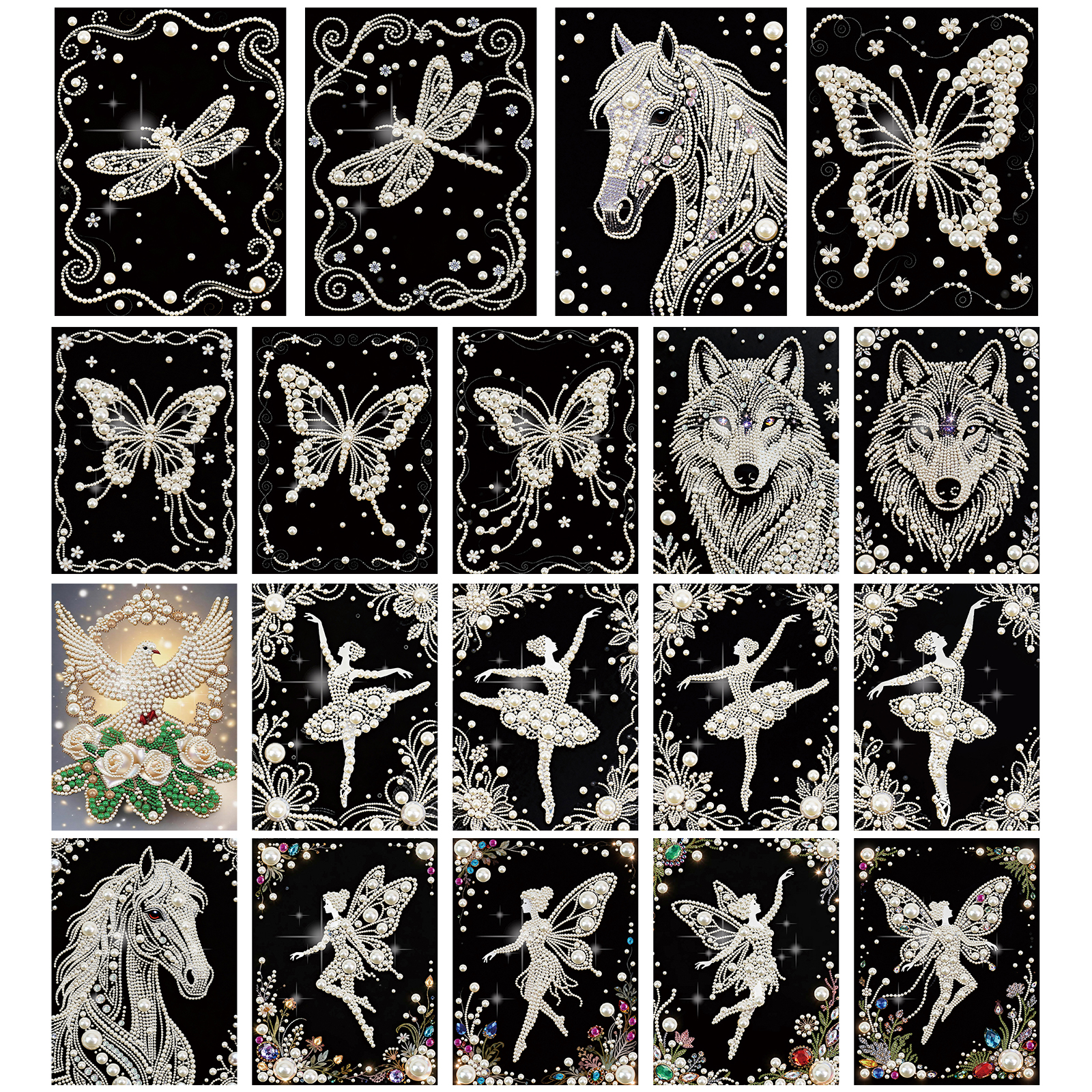 DIY Pearl Painting Art Kits fo - Art Craft Kits For Adults avaliação e preço