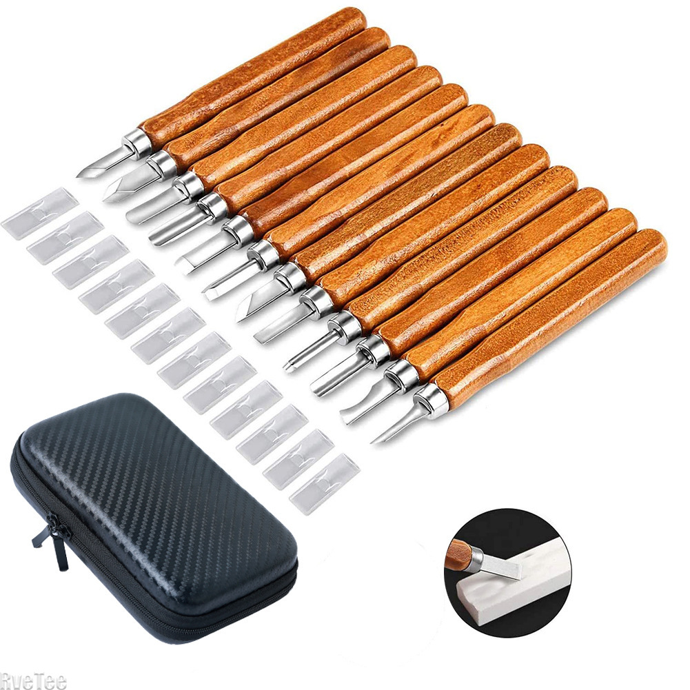 12Pcs SK2 Woodworking Carving  - Art Craft Bag avaliação e preço