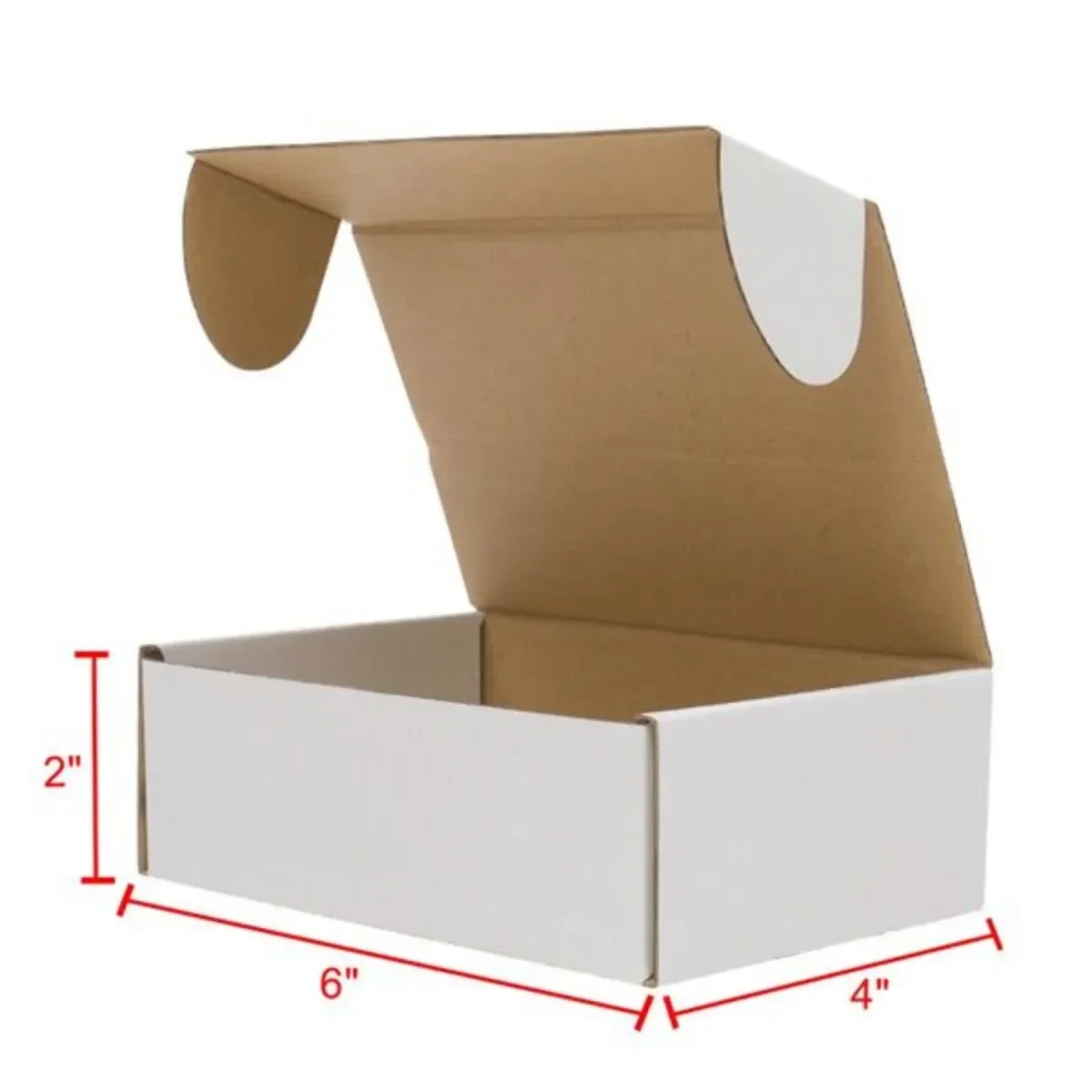 50pcs Corrugated Paper Gift Bo - Art Craft Store avaliação e preço