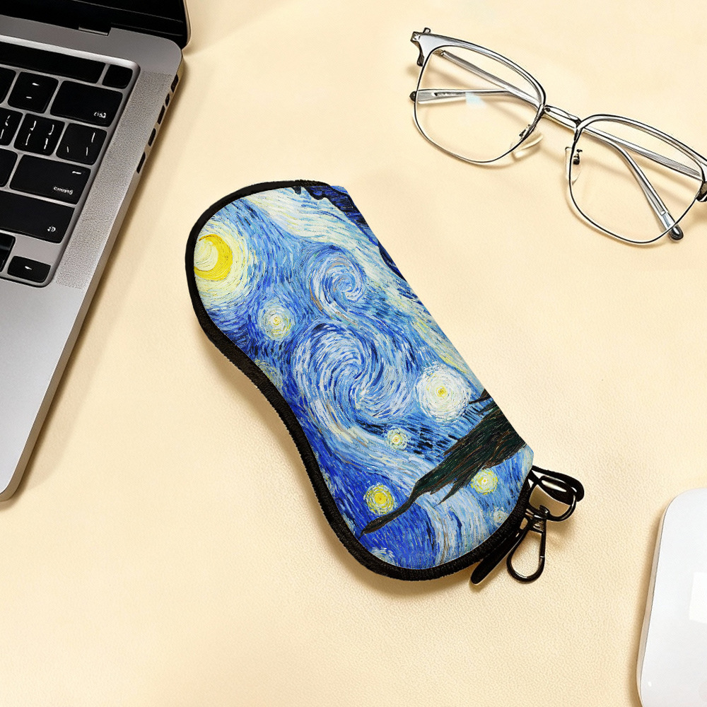 Van Gogh Eyeglass Pouch Artist - Art Craft Glasses avaliação e preço