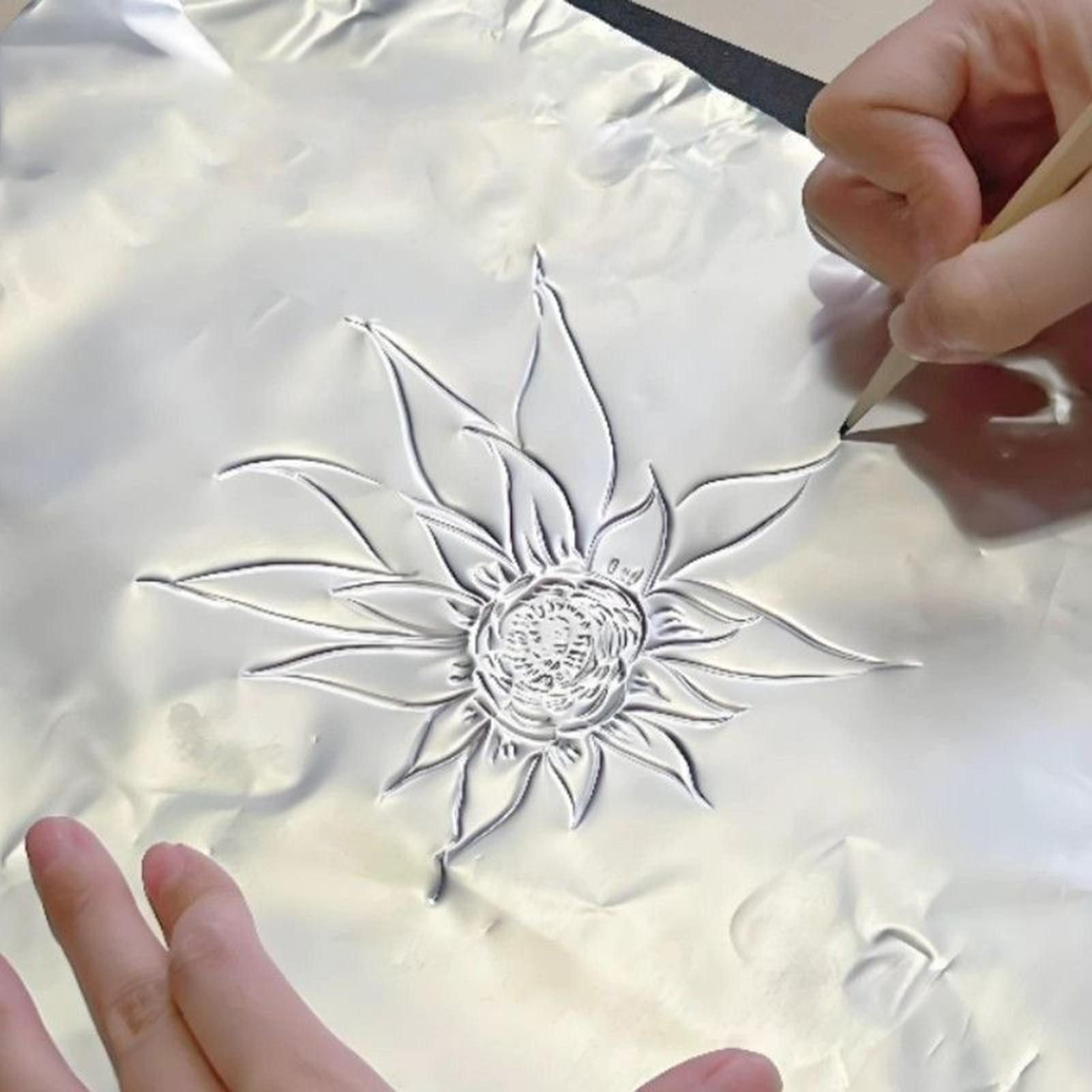 Foil Paper For Crafts 100 Piec - Art Craft With Paper avaliação e preço
