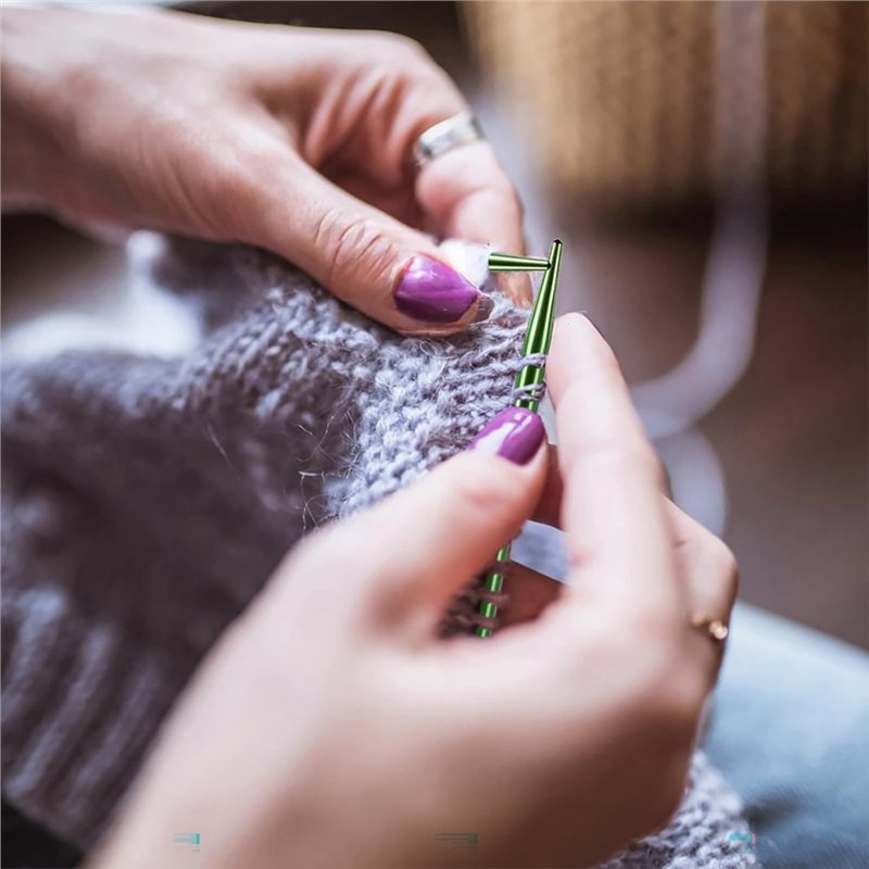 Short Interchangeable Knitting - Knitting Needle Circular avaliação e preço