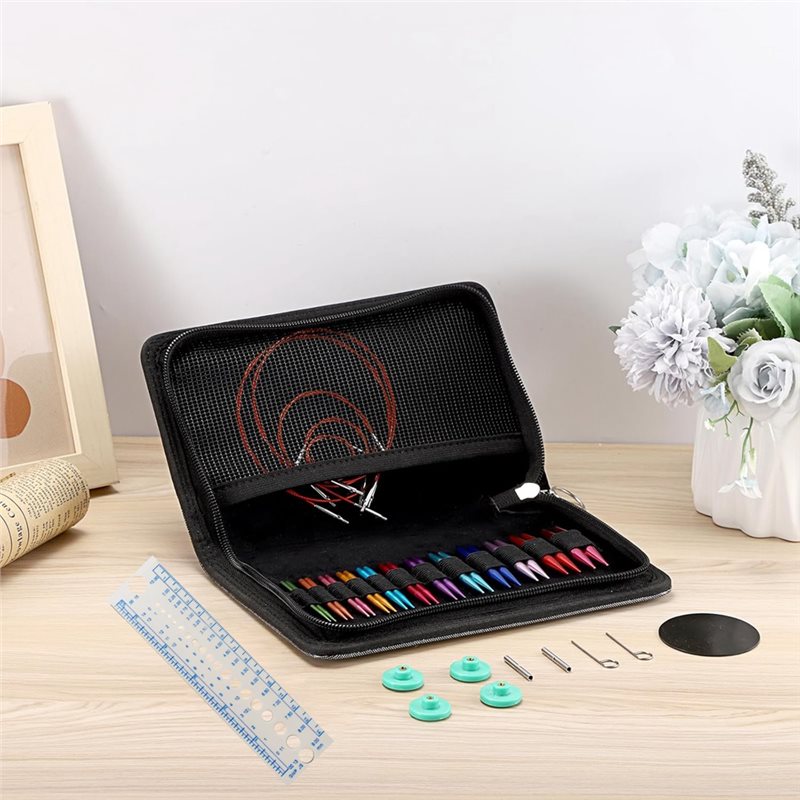 Short Interchangeable Knitting - Knitting Needle Circular avaliação e preço
