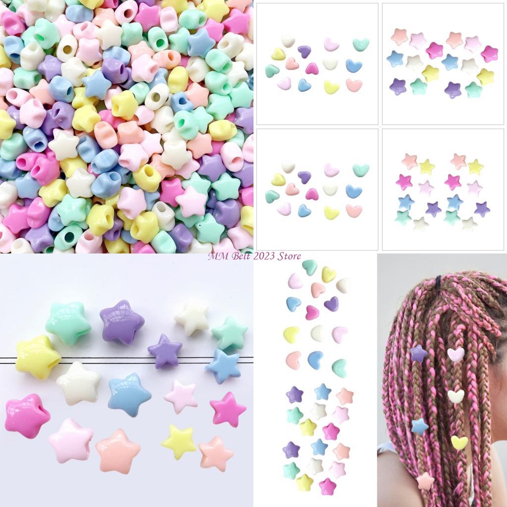 49ME Colorful Hairtie Beads Fo - Art Craft Description avaliação e preço